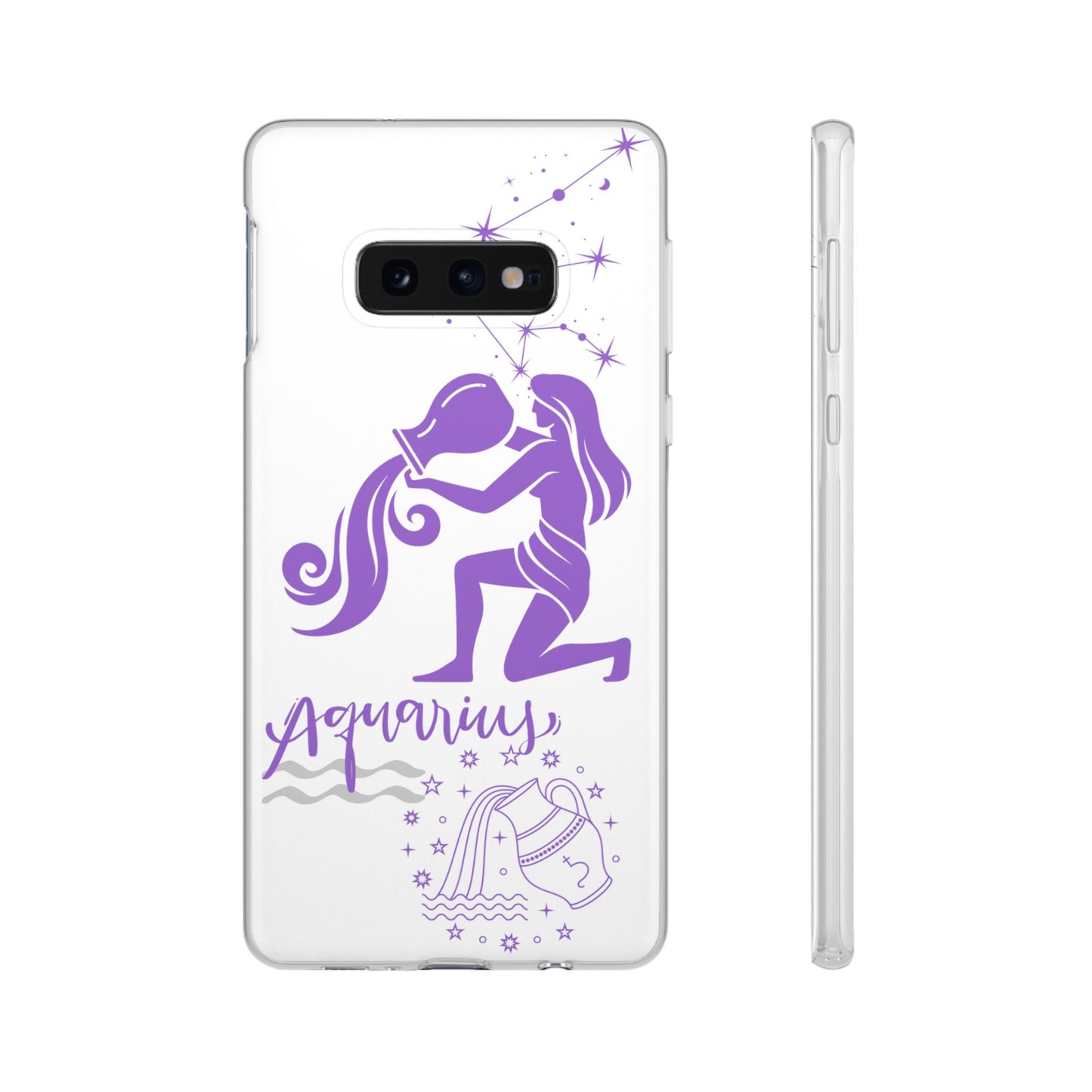 Aquarius Zodiac | Phone Cases | Clear