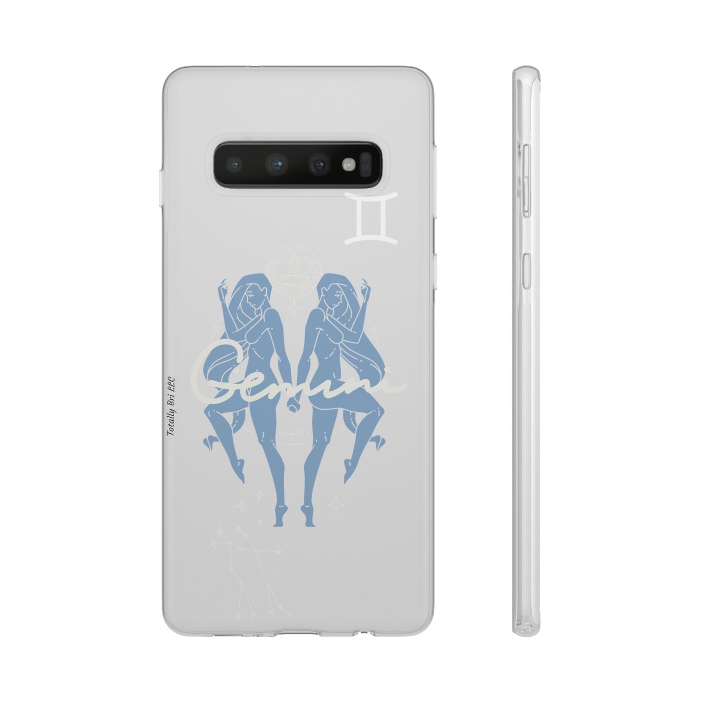 Gemini Zodiac | Phone Cases | Clear - Phone Case - Totally Bri LLC