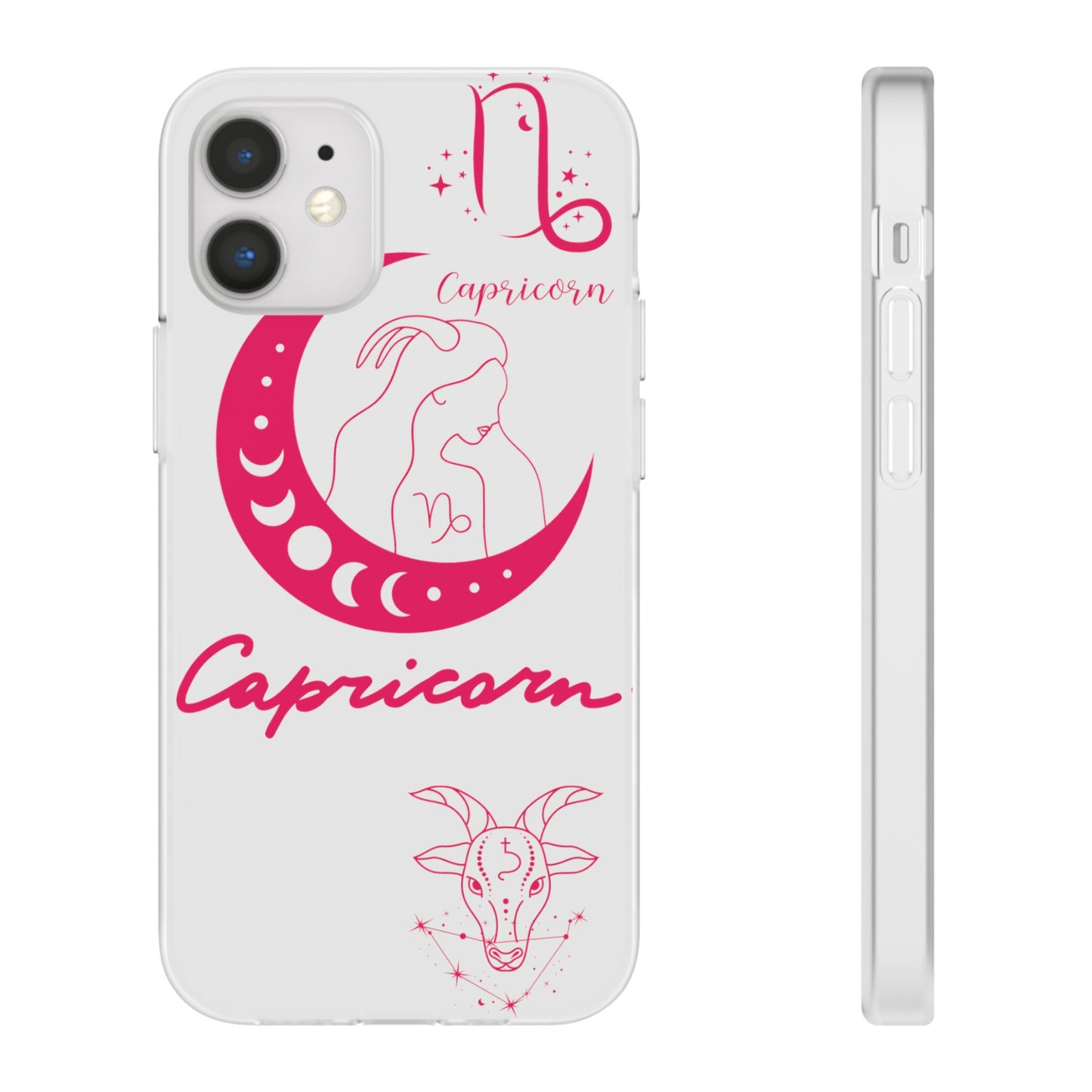 Capricorn Zodiac | Phone Cases | Clear