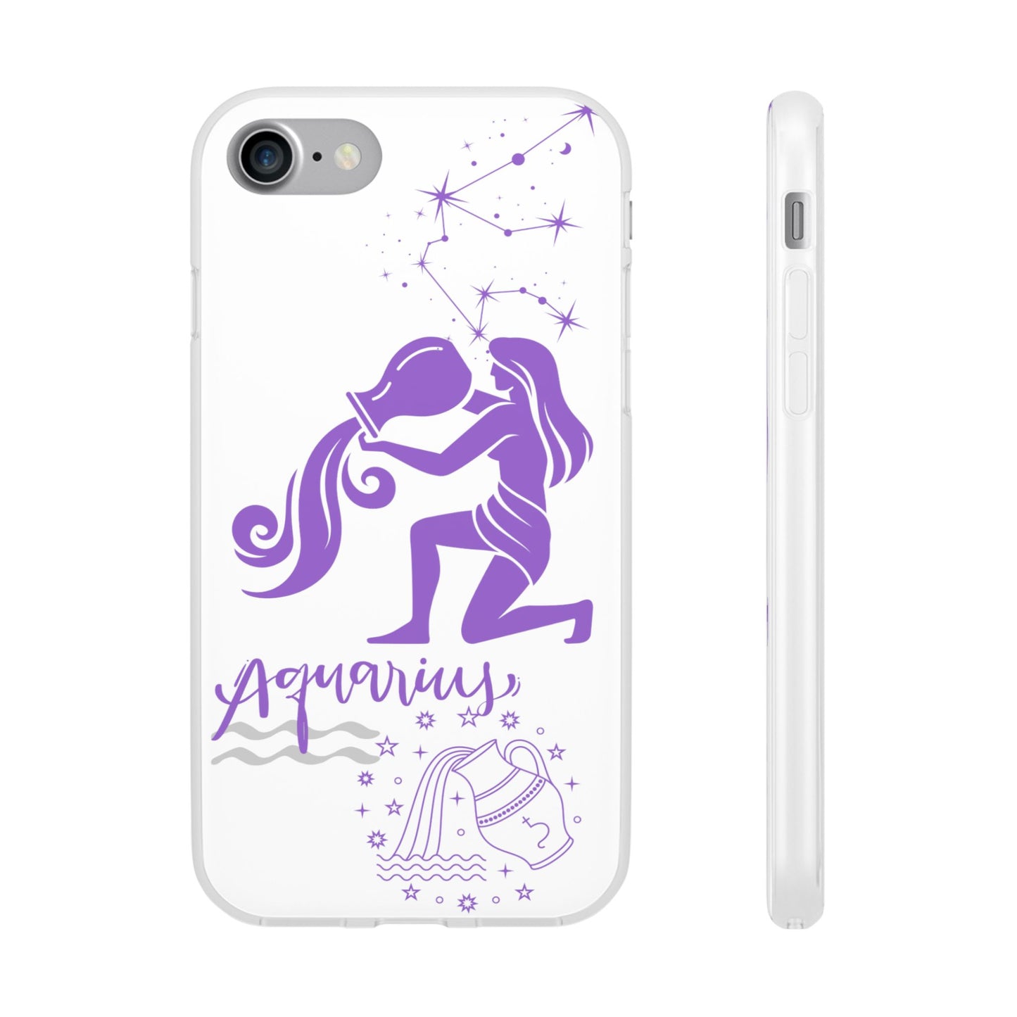 Aquarius Zodiac | Phone Cases | Clear