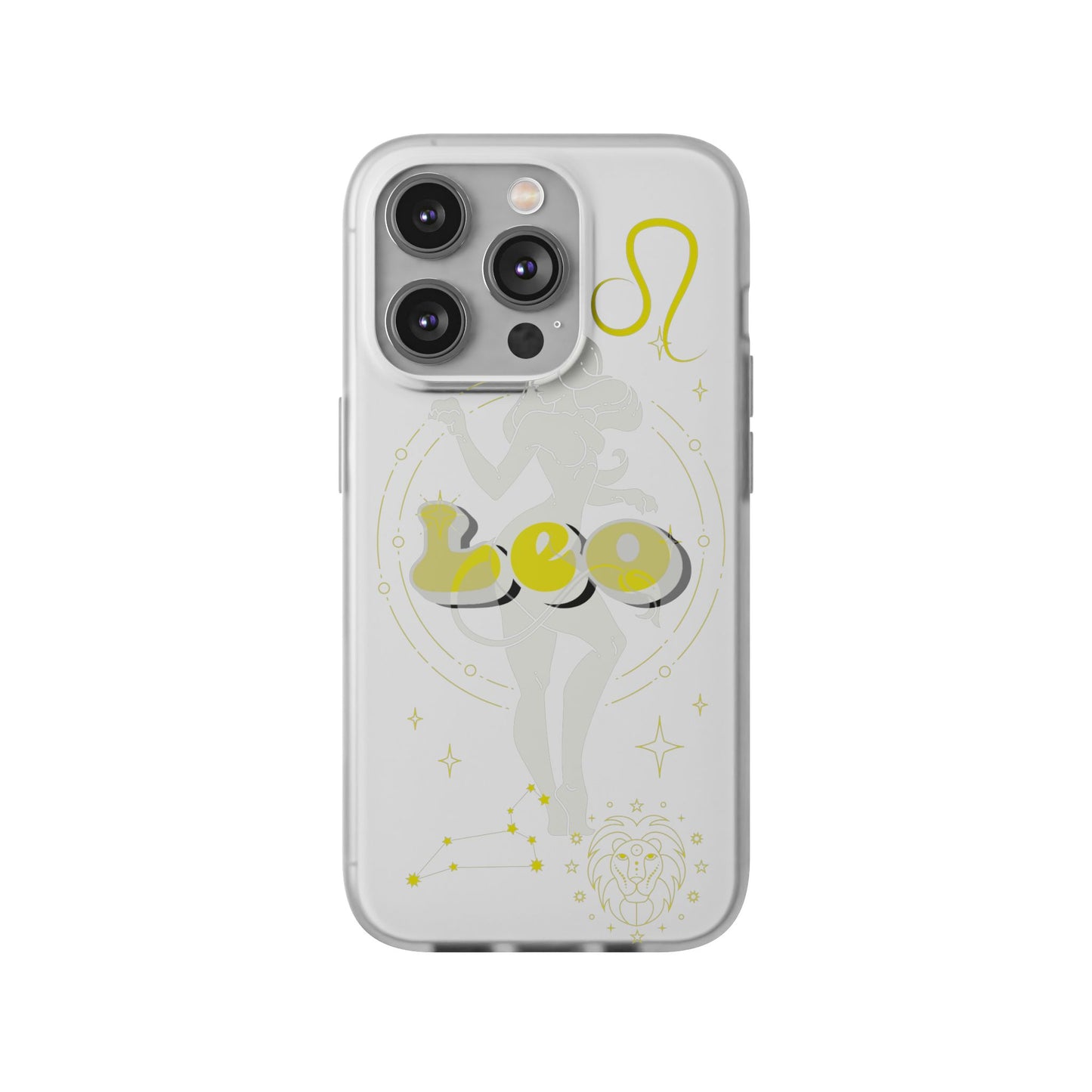 Leo Zodiac | Phone Cases | Clear