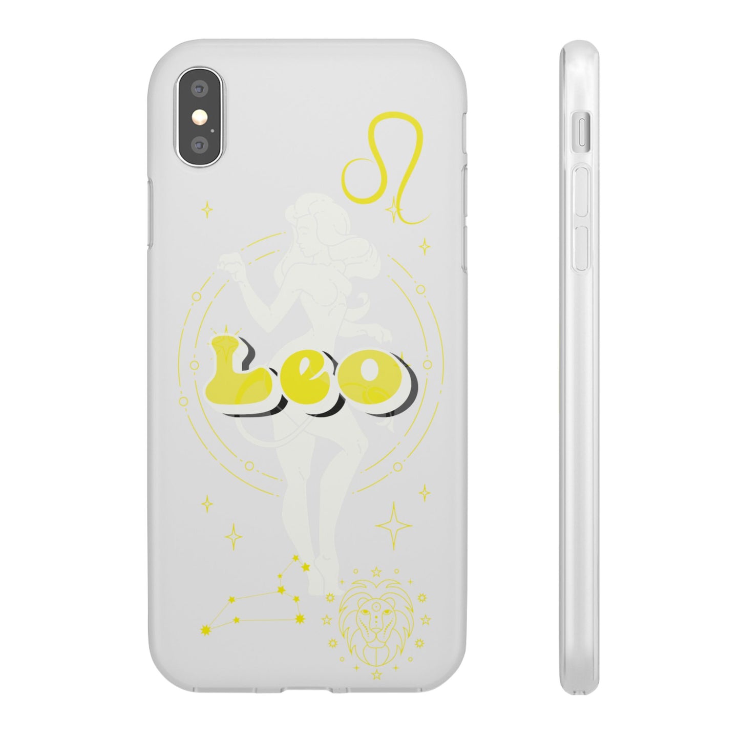 Leo Zodiac | Phone Cases | Clear