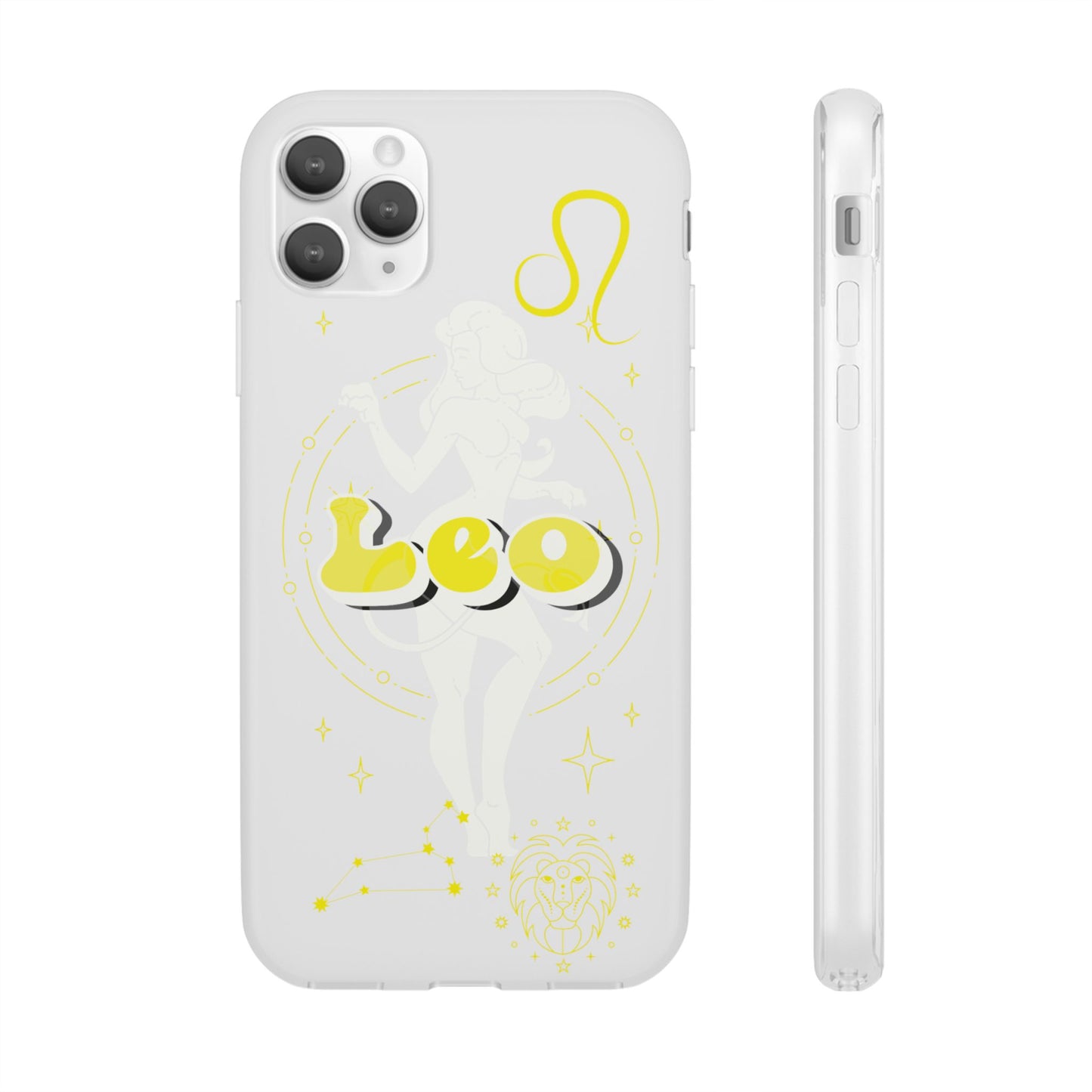 Leo Zodiac | Phone Cases | Clear