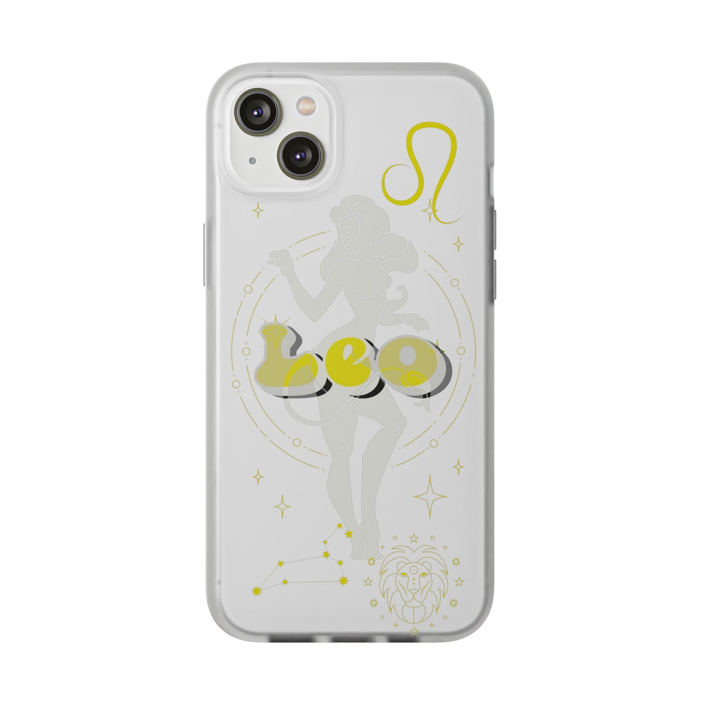 Leo Zodiac | Phone Cases | Clear