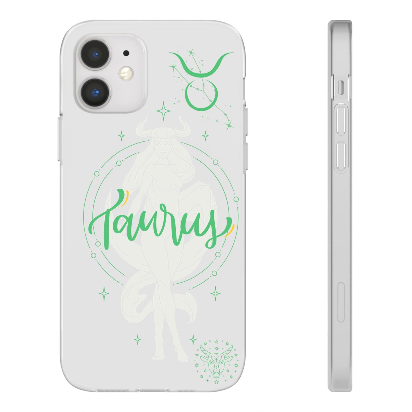 Taurus Zodiac | Phone Cases | Clear