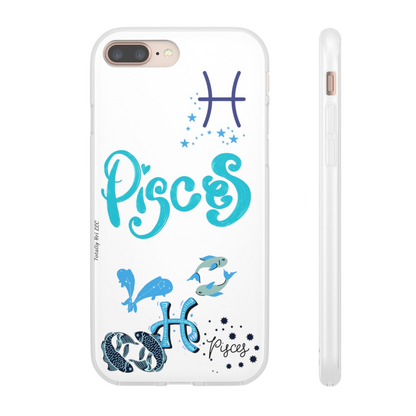 Pisces Zodiac | Phone Cases | Clear - Phone Case - Totally Bri LLC