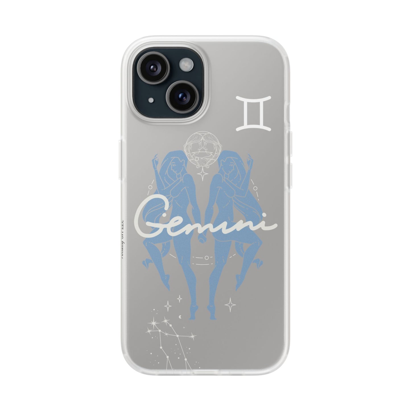 Gemini Zodiac | Phone Cases | Clear