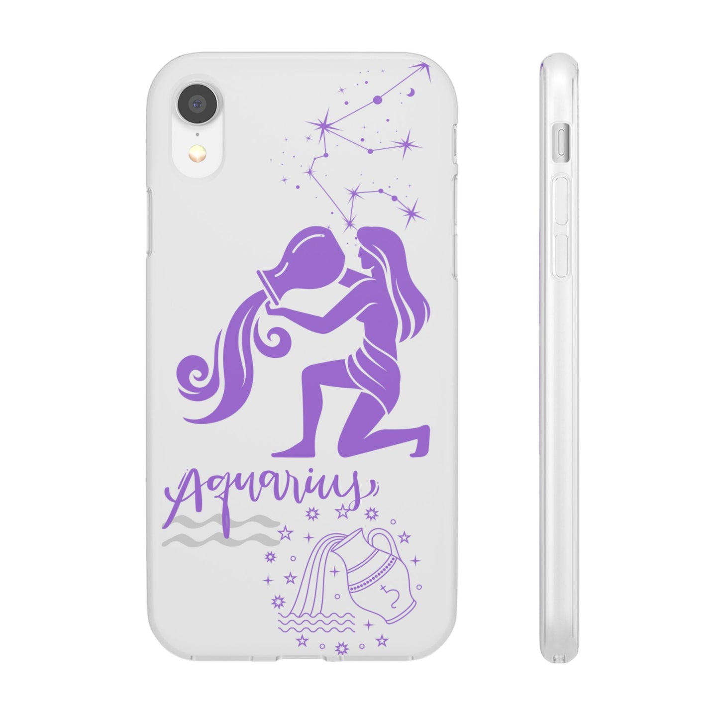 Aquarius Zodiac | Phone Cases | Clear