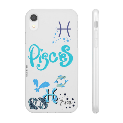 Pisces Zodiac | Phone Cases | Clear - Phone Case - Totally Bri LLC