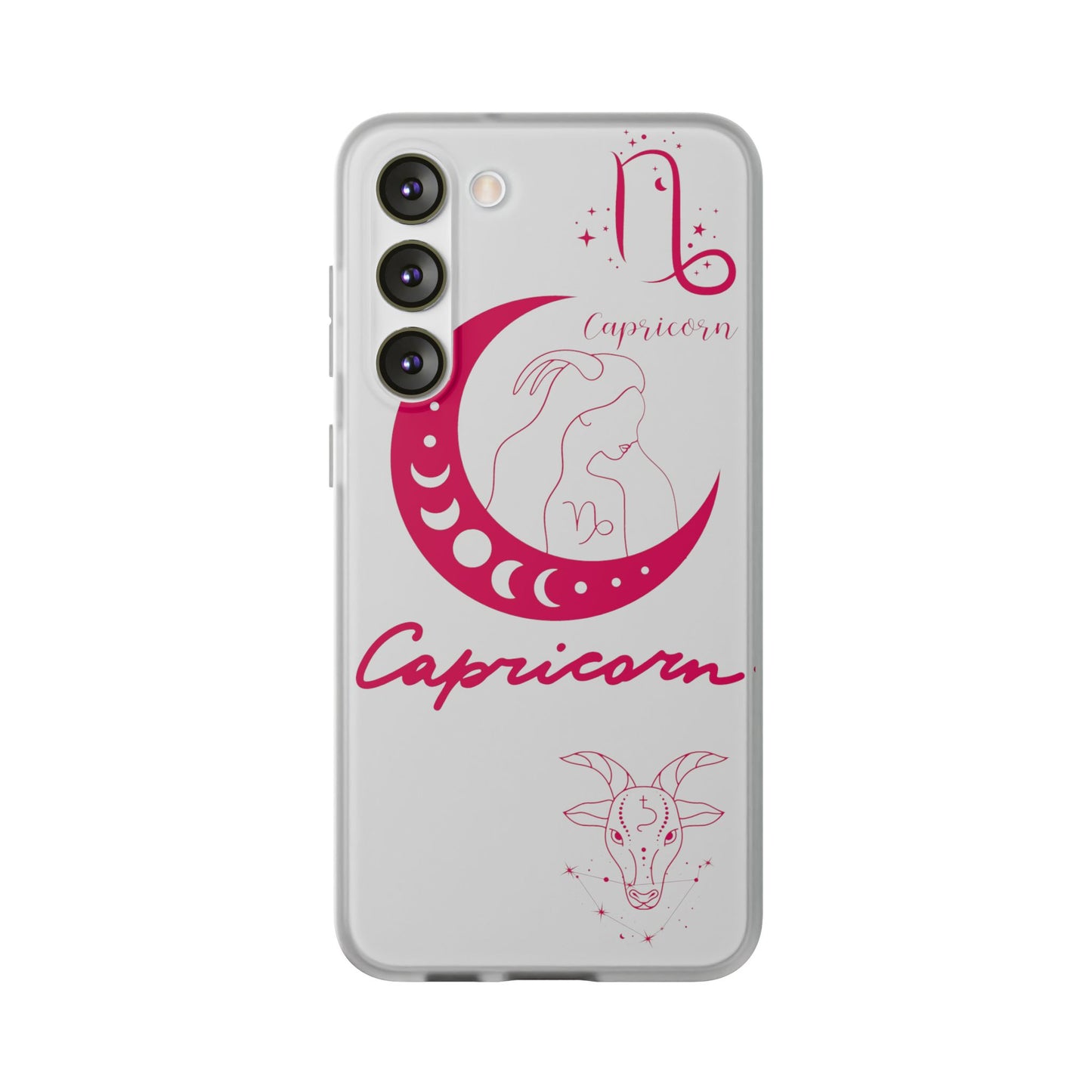 Capricorn Zodiac | Phone Cases | Clear