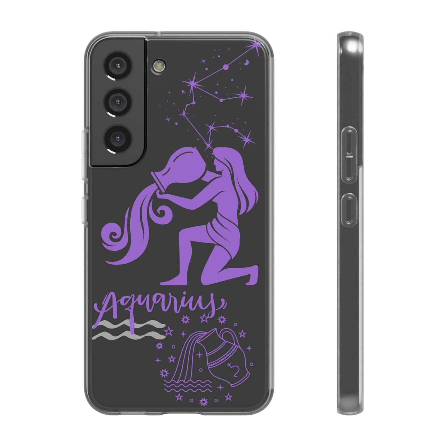 Aquarius Zodiac | Phone Cases | Clear