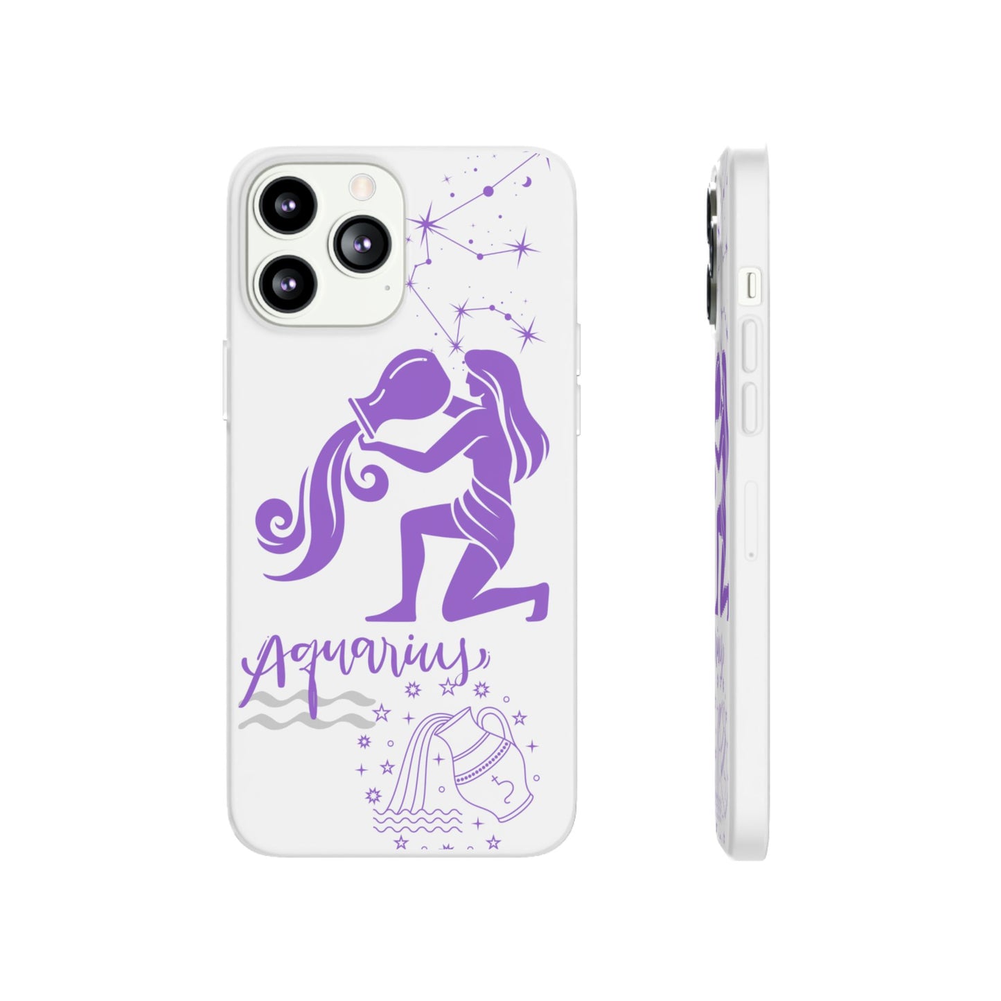 Aquarius Zodiac | Phone Cases | Clear