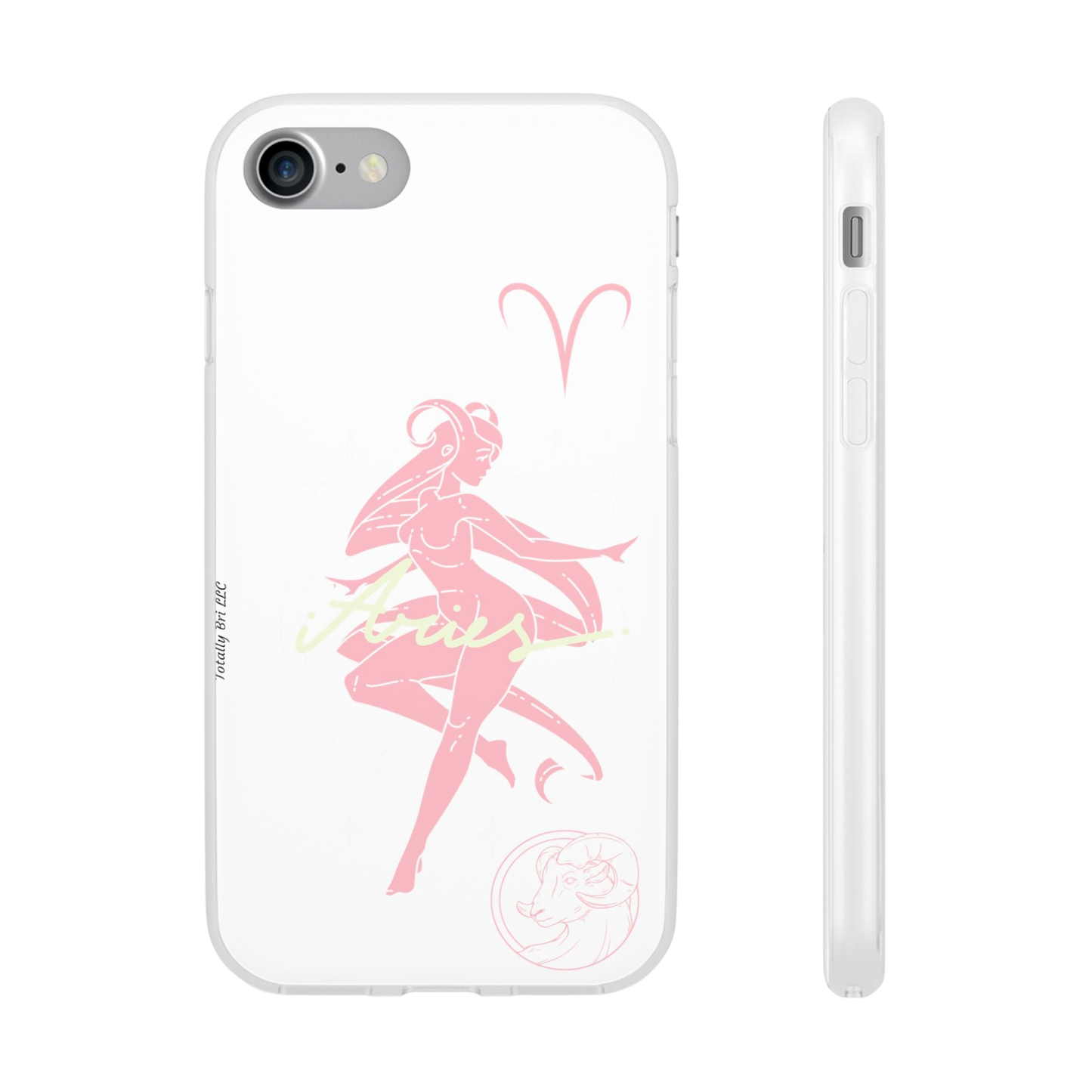 Aries Zodiac | Phone Cases | Clear - Phone Case - Totally Bri LLC