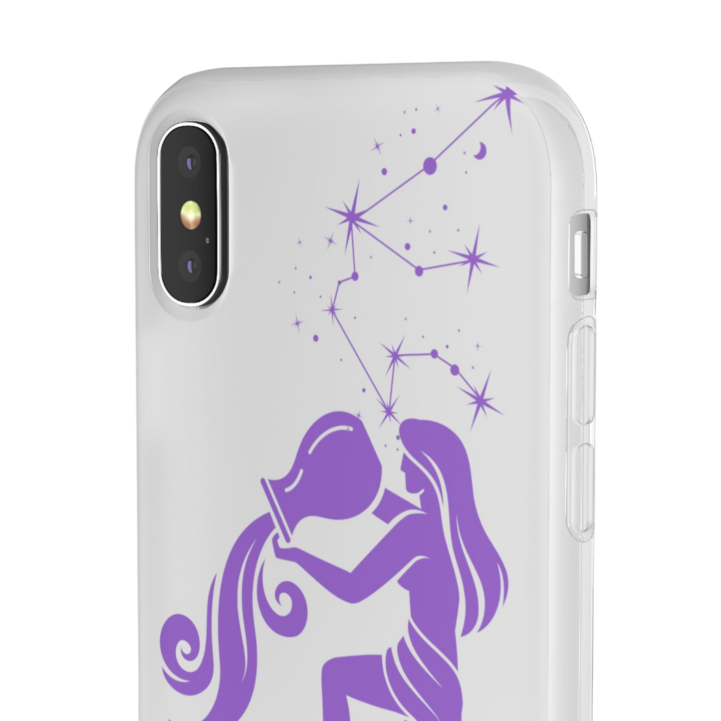 Aquarius Zodiac | Phone Cases | Clear - Phone Case - Totally Bri LLC