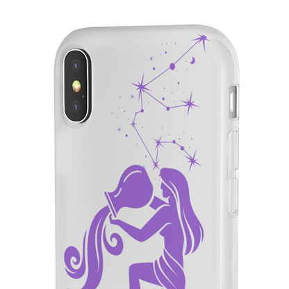 Aquarius Zodiac | Phone Cases | Clear - Phone Case - Totally Bri LLC