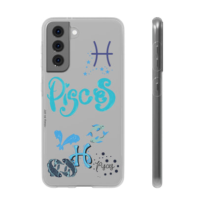 Pisces Zodiac | Phone Cases | Clear - Phone Case - Totally Bri LLC