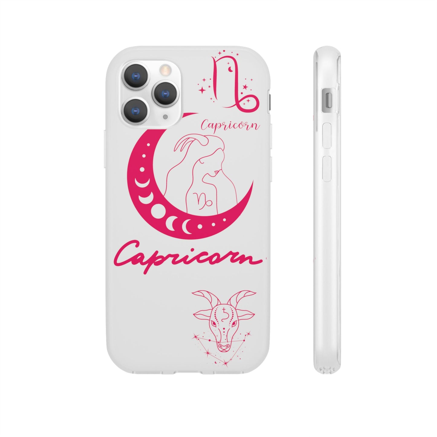 Capricorn Zodiac | Phone Cases | Clear