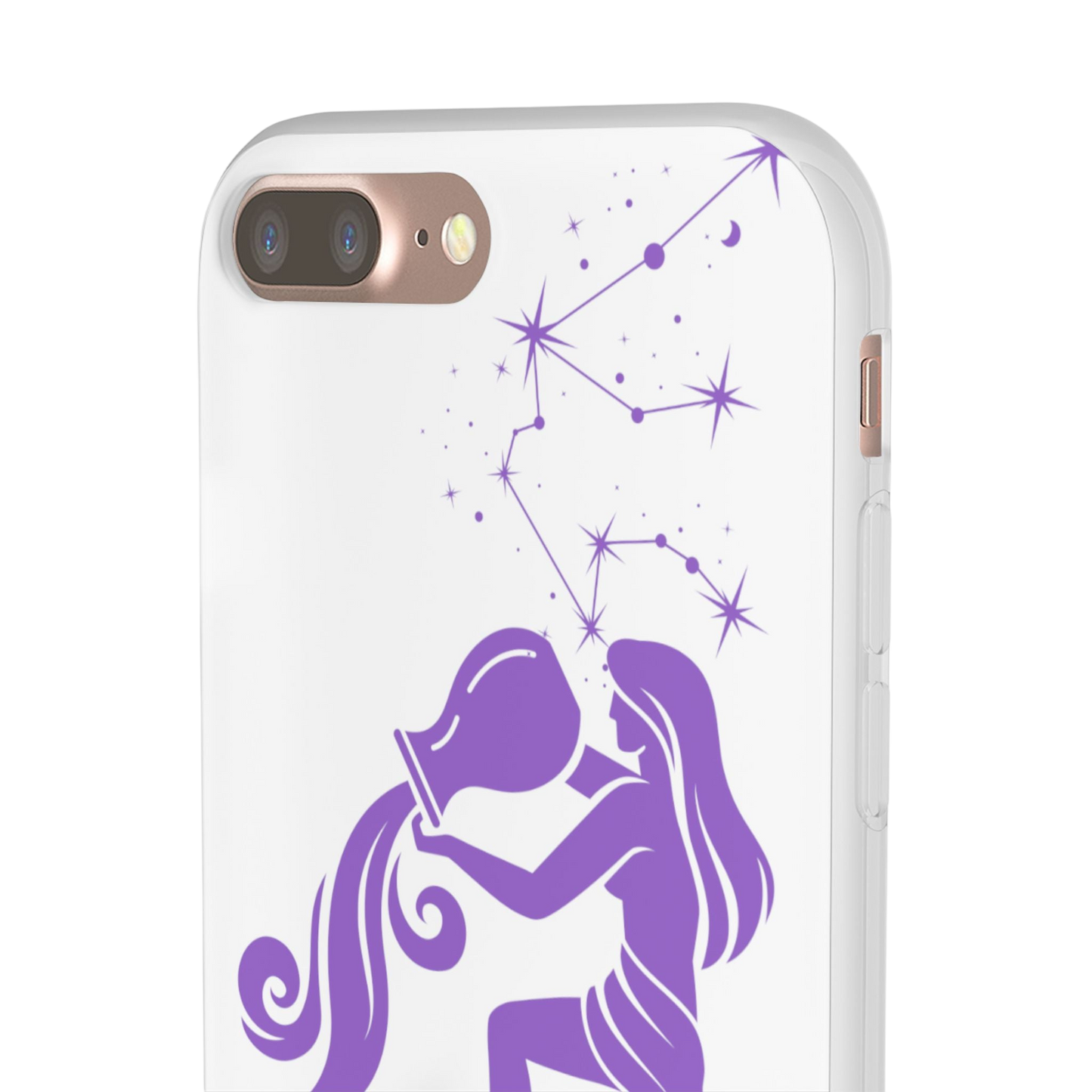 Aquarius Zodiac | Phone Cases | Clear - Phone Case - Totally Bri LLC