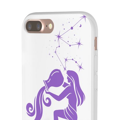 Aquarius Zodiac | Phone Cases | Clear - Phone Case - Totally Bri LLC