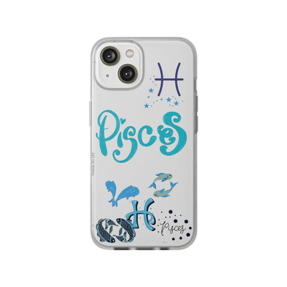 Pisces Zodiac | Phone Cases | Clear - Phone Case - Totally Bri LLC