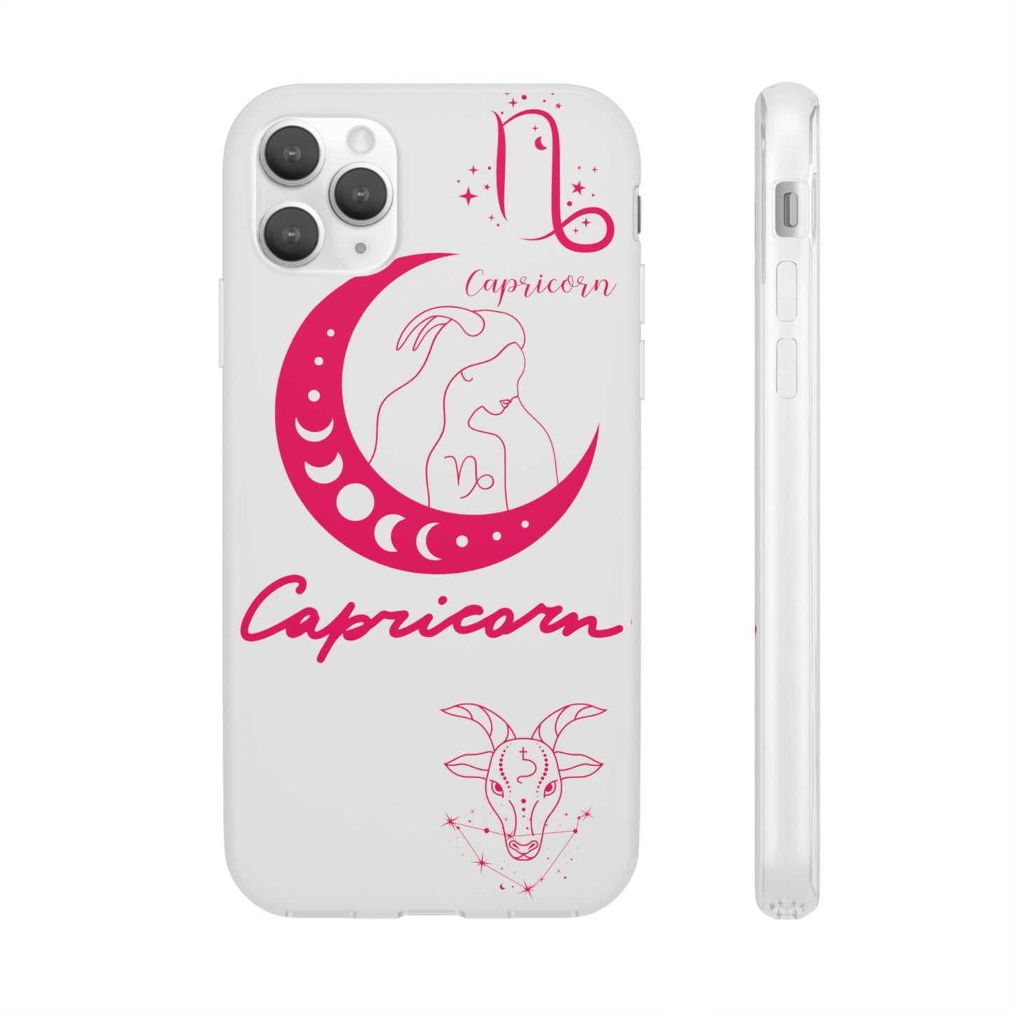 Capricorn Zodiac | Phone Cases | Clear