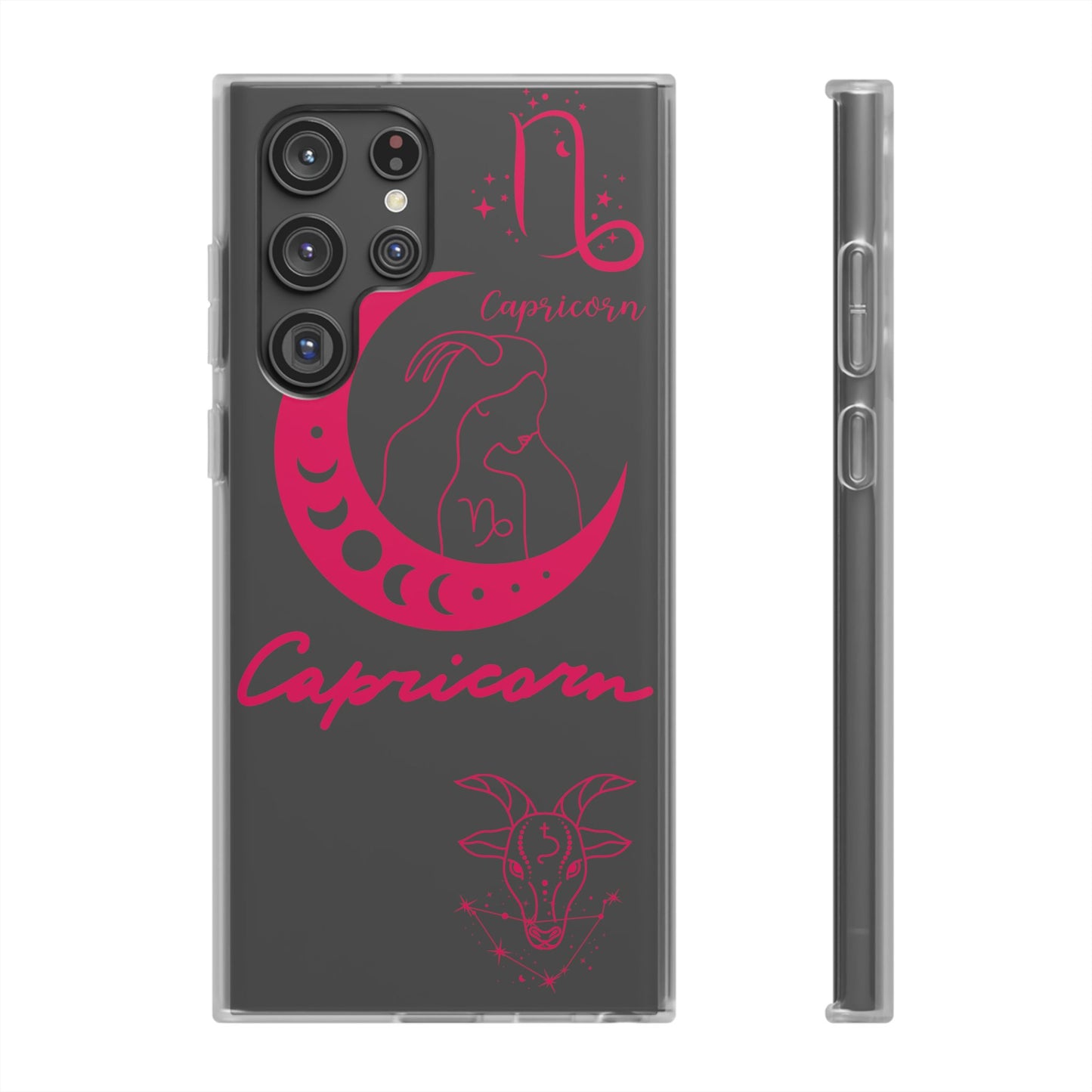 Capricorn Zodiac | Phone Cases | Clear