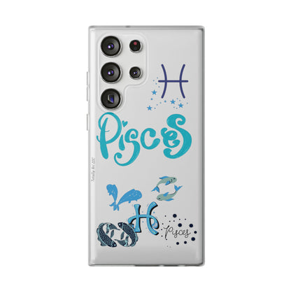 Pisces Zodiac | Phone Cases | Clear - Phone Case - Totally Bri LLC