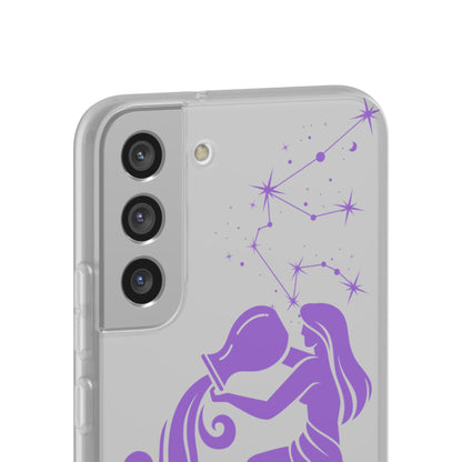 Aquarius Zodiac | Phone Cases | Clear - Phone Case - Totally Bri LLC