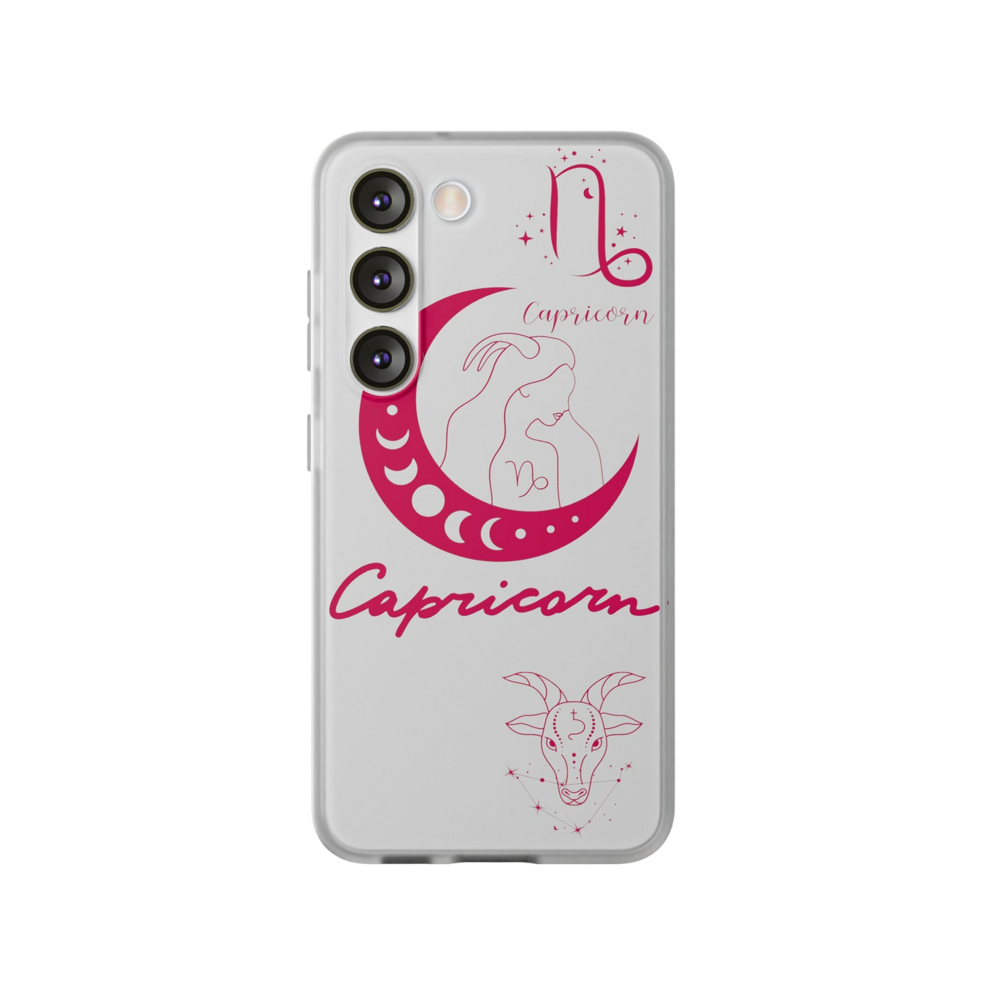 Capricorn Zodiac | Phone Cases | Clear - Phone Case - Totally Bri LLC