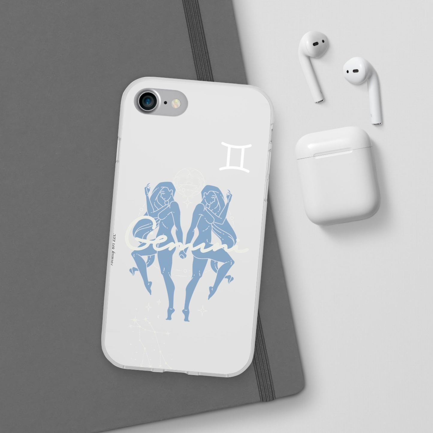 Gemini Zodiac | Phone Cases | Clear - Phone Case - Totally Bri LLC