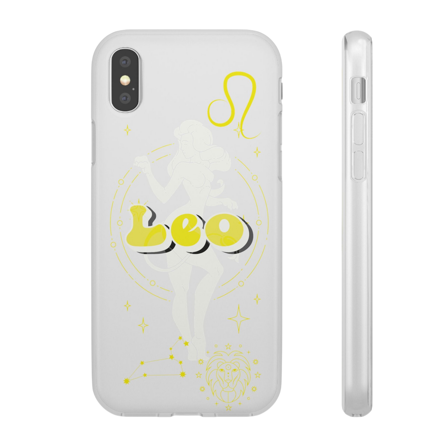 Leo Zodiac | Phone Cases | Clear - Phone Case - Totally Bri LLC