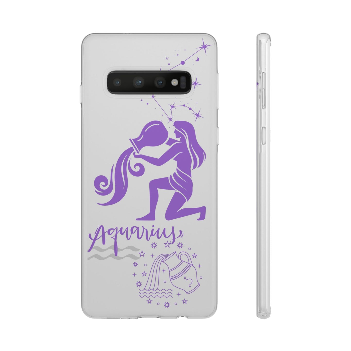 Aquarius Zodiac | Phone Cases | Clear