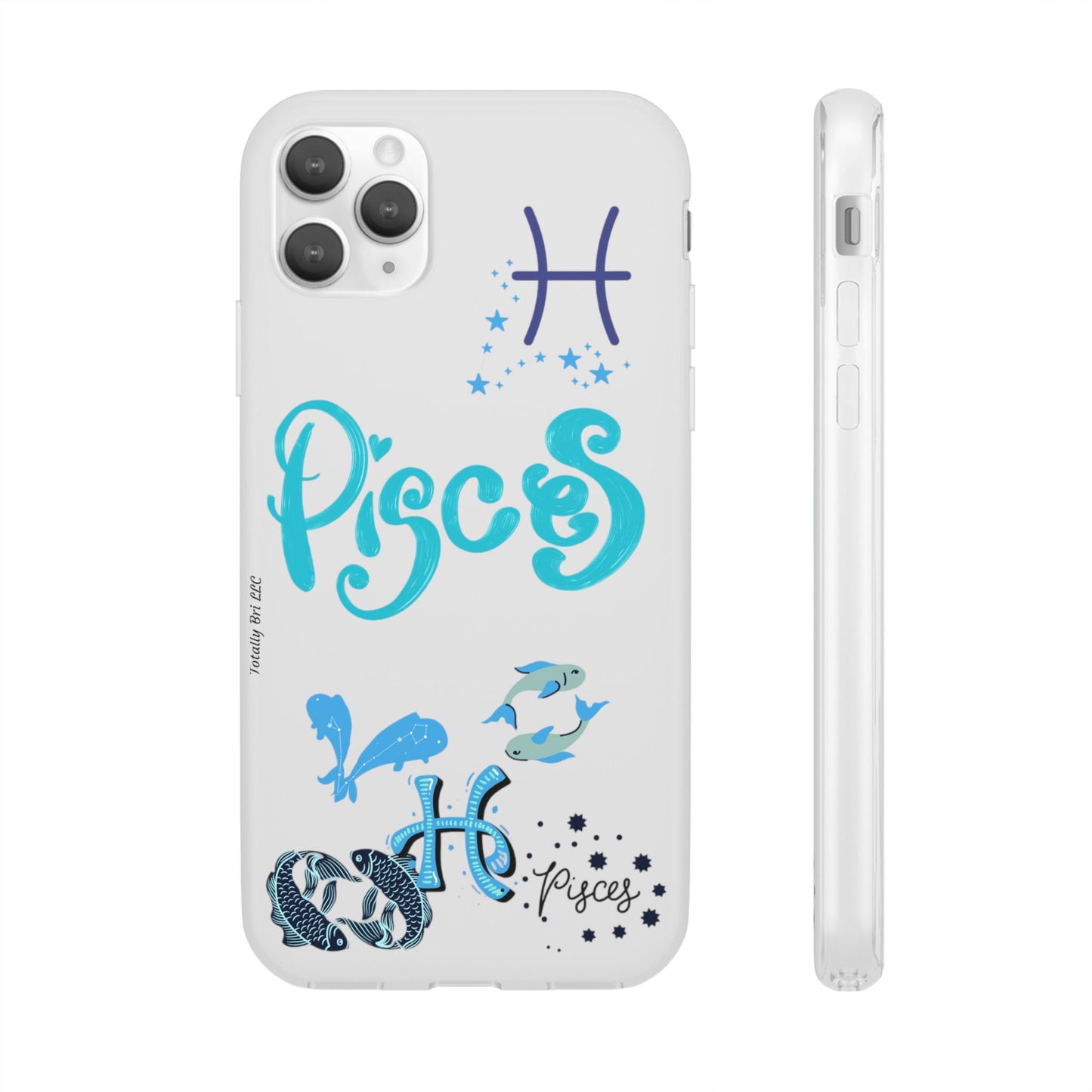 Pisces Zodiac | Phone Cases | Clear