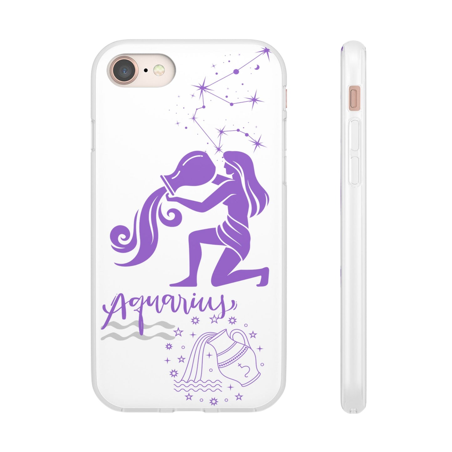 Aquarius Zodiac | Phone Cases | Clear