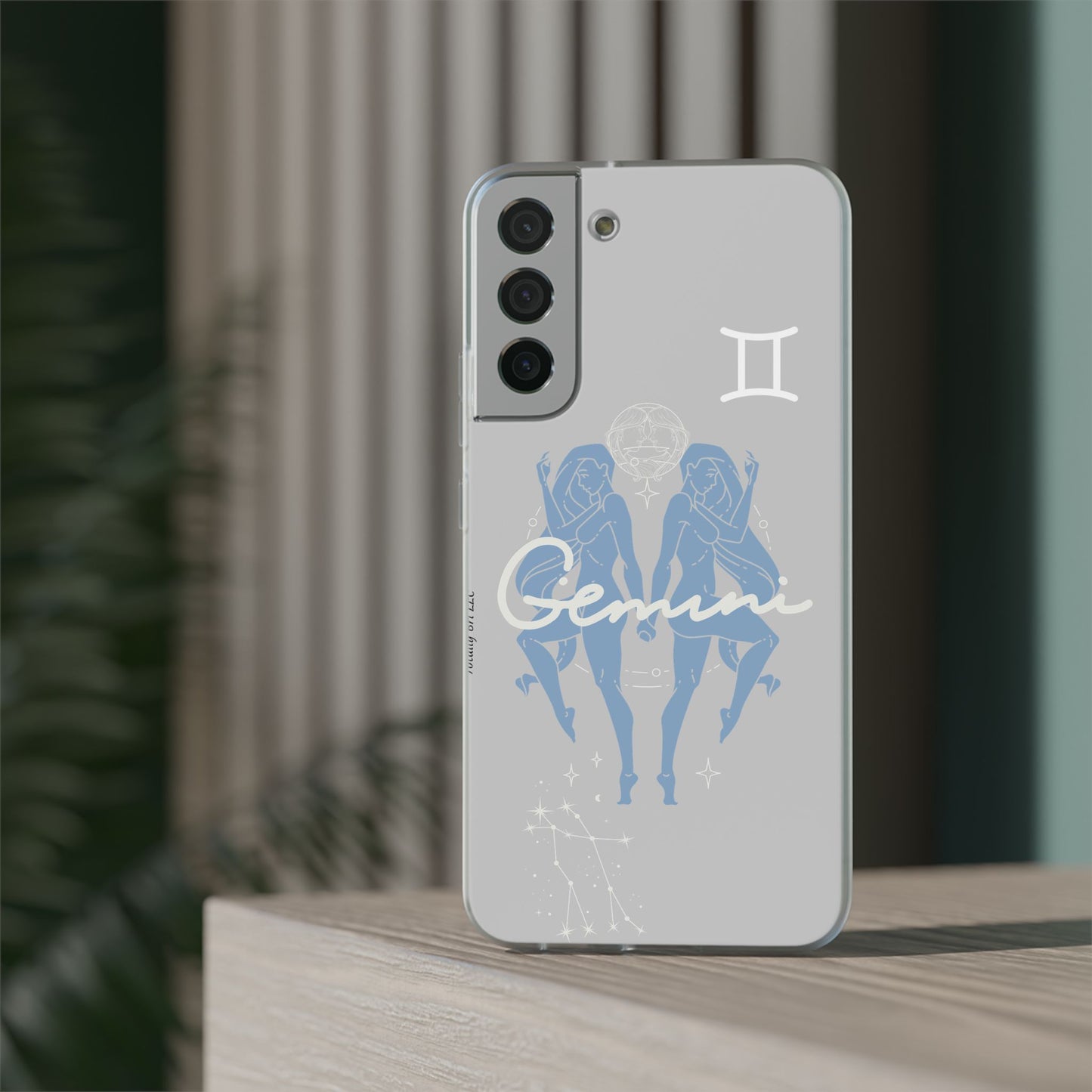 Gemini Zodiac | Phone Cases | Clear - Phone Case - Totally Bri LLC