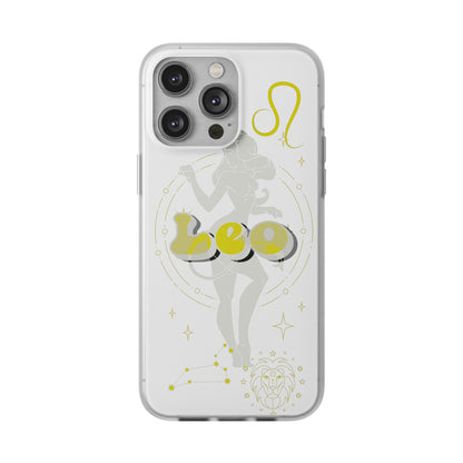 Leo Zodiac | Phone Cases | Clear