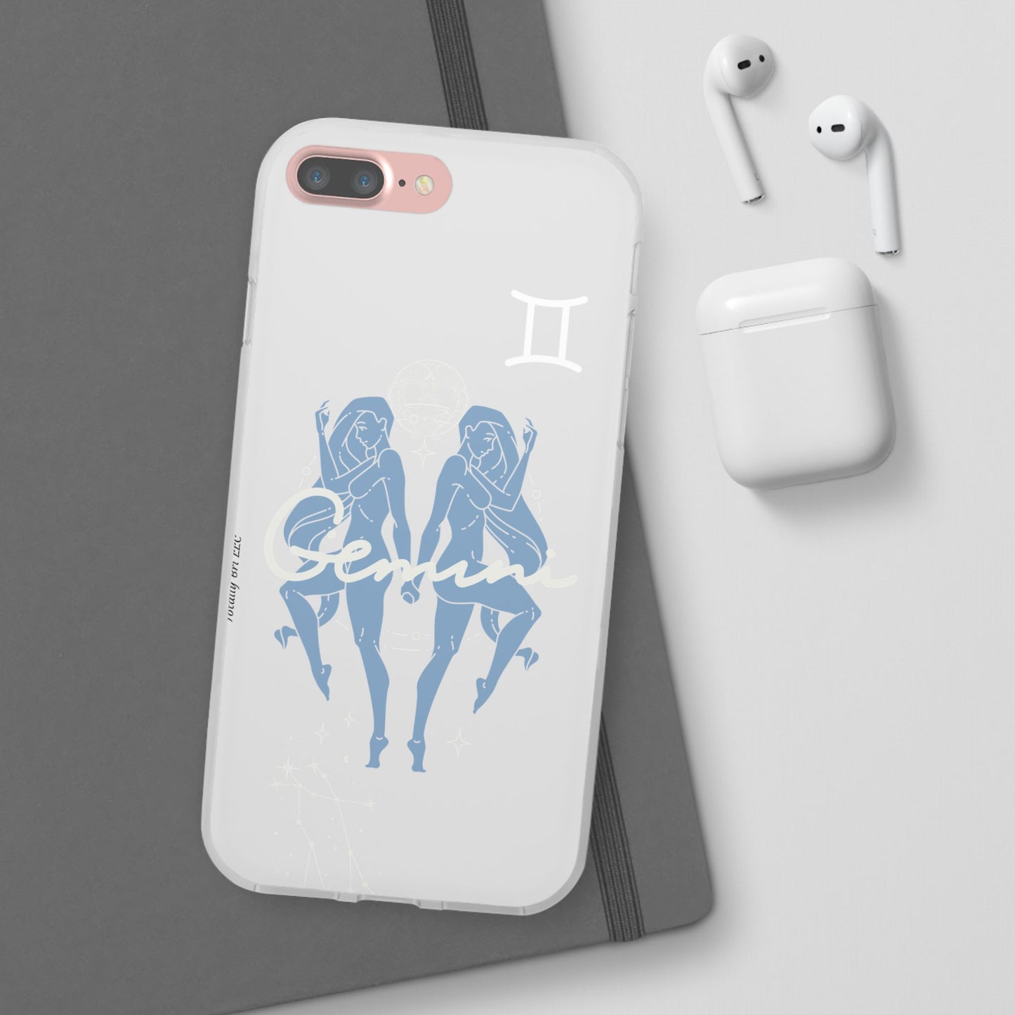 Gemini Zodiac | Phone Cases | Clear - Phone Case - Totally Bri LLC