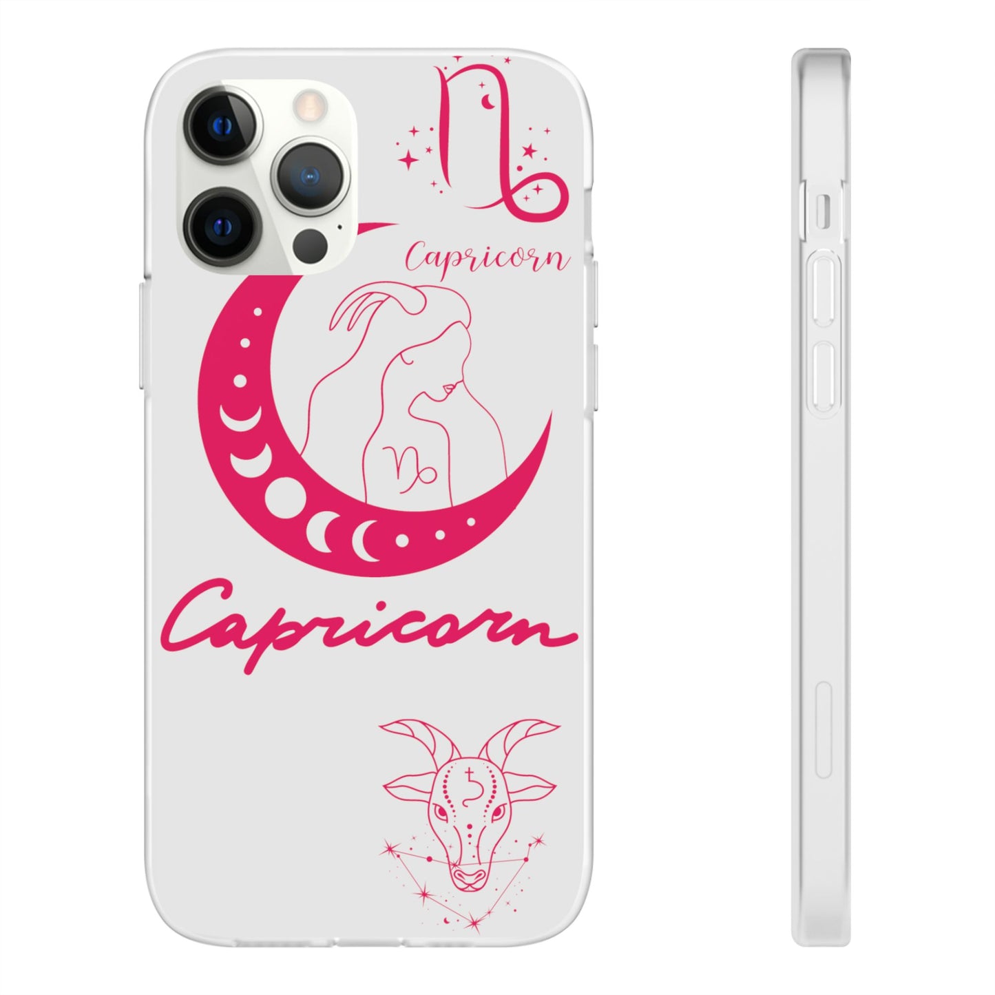 Capricorn Zodiac | Phone Cases | Clear