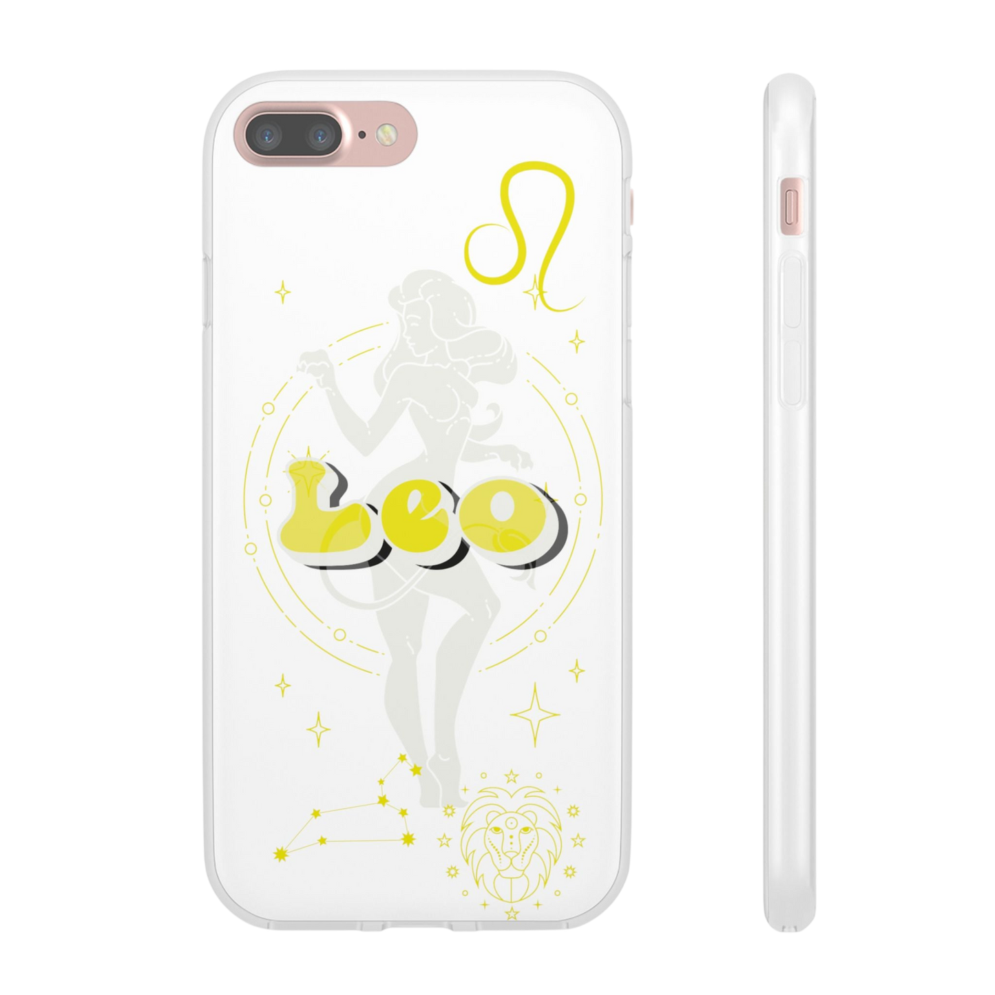 Leo Zodiac | Phone Cases | Clear - Phone Case - Totally Bri LLC