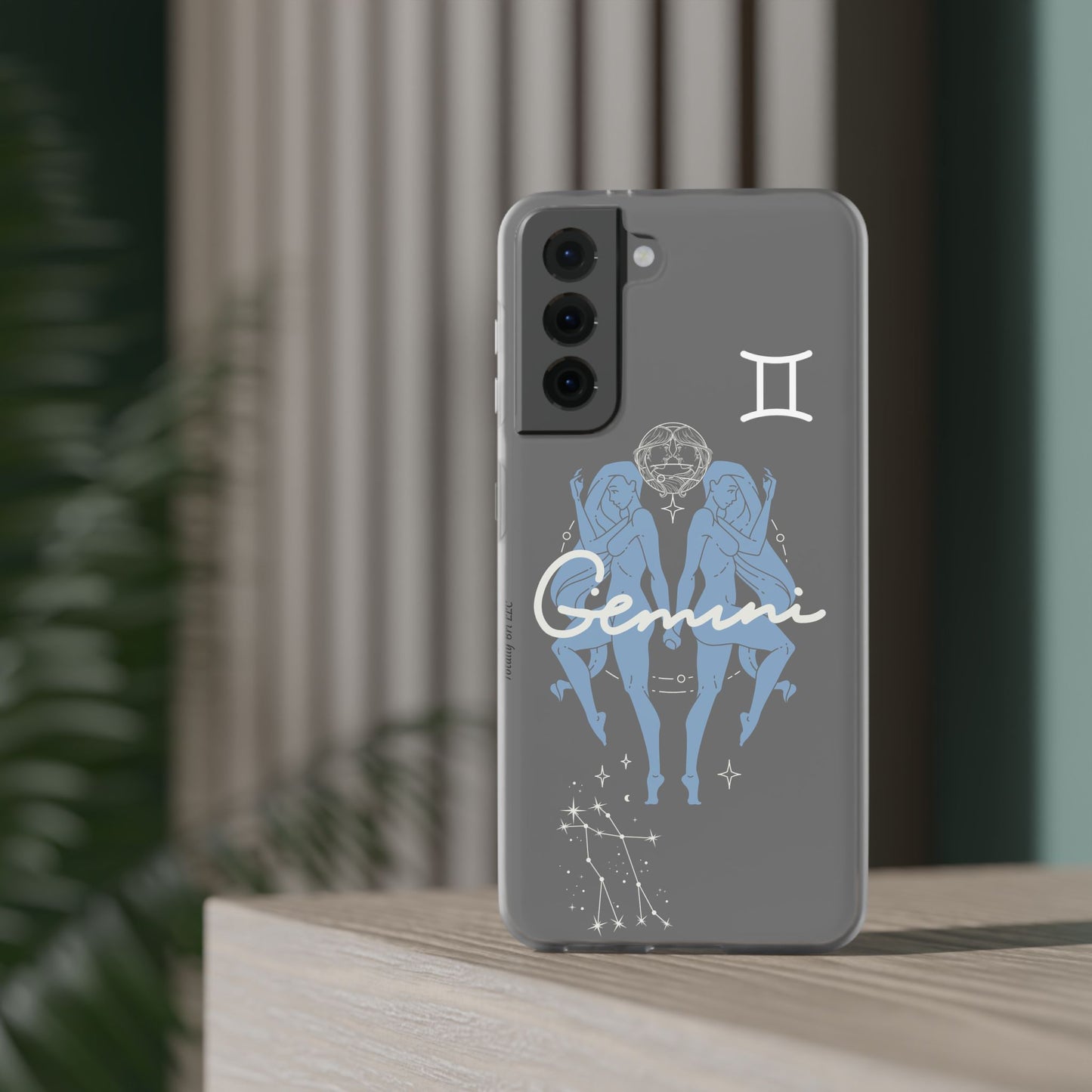 Gemini Zodiac | Phone Cases | Clear - Phone Case - Totally Bri LLC