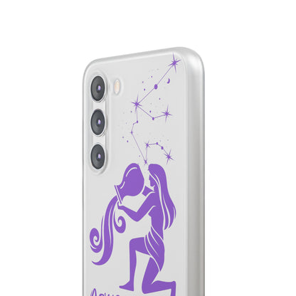 Aquarius Zodiac | Phone Cases | Clear - Phone Case - Totally Bri LLC