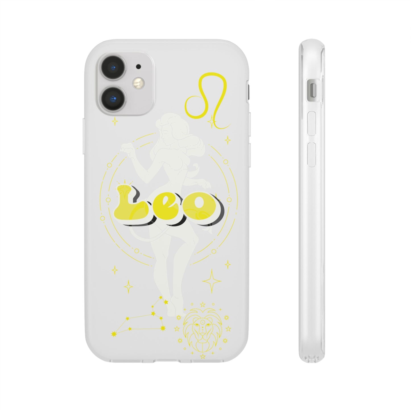 Leo Zodiac | Phone Cases | Clear