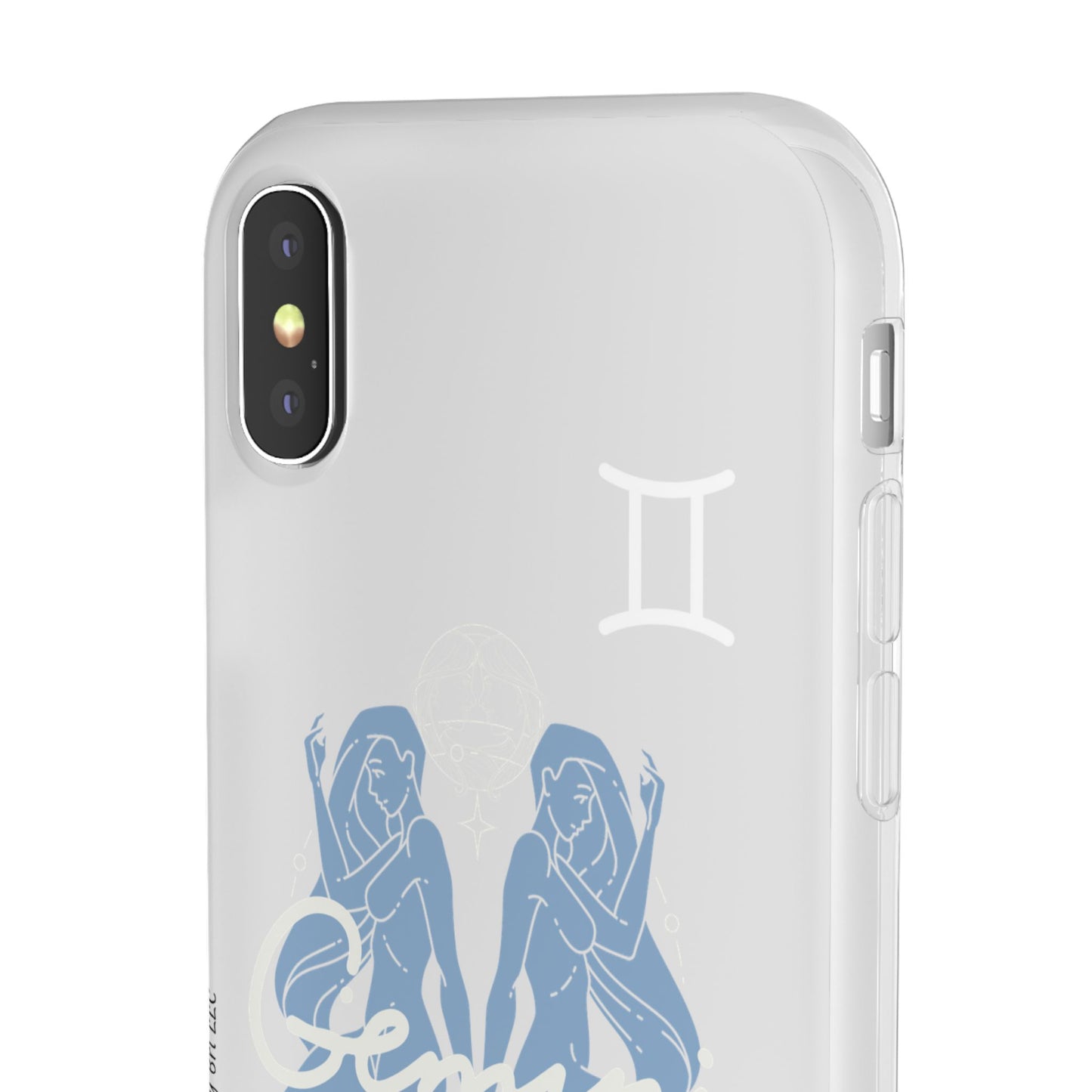 Gemini Zodiac | Phone Cases | Clear