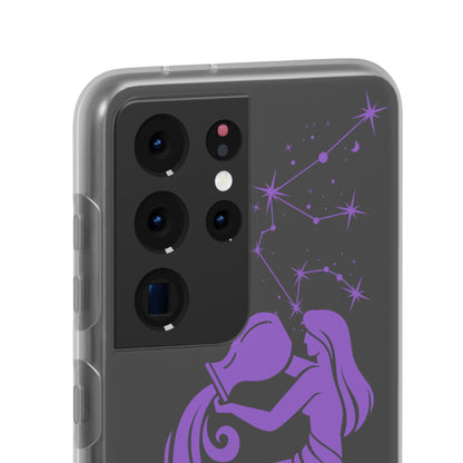 Aquarius Zodiac | Phone Cases | Clear - Phone Case - Totally Bri LLC