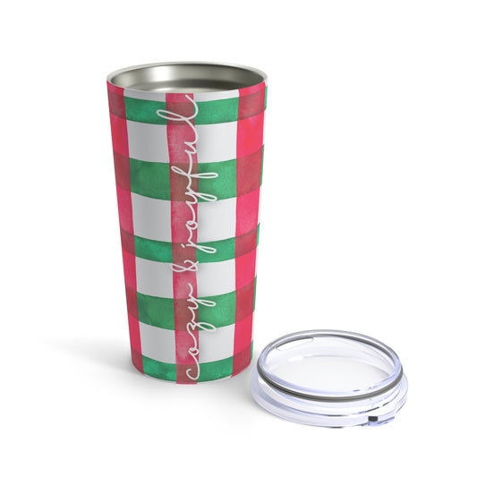 Cozy And Joyful | Festive | Tumbler 20oz