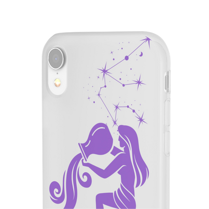 Aquarius Zodiac | Phone Cases | Clear - Phone Case - Totally Bri LLC