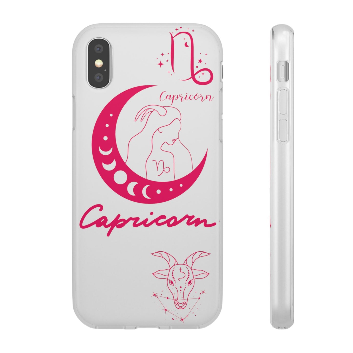 Capricorn Zodiac | Phone Cases | Clear