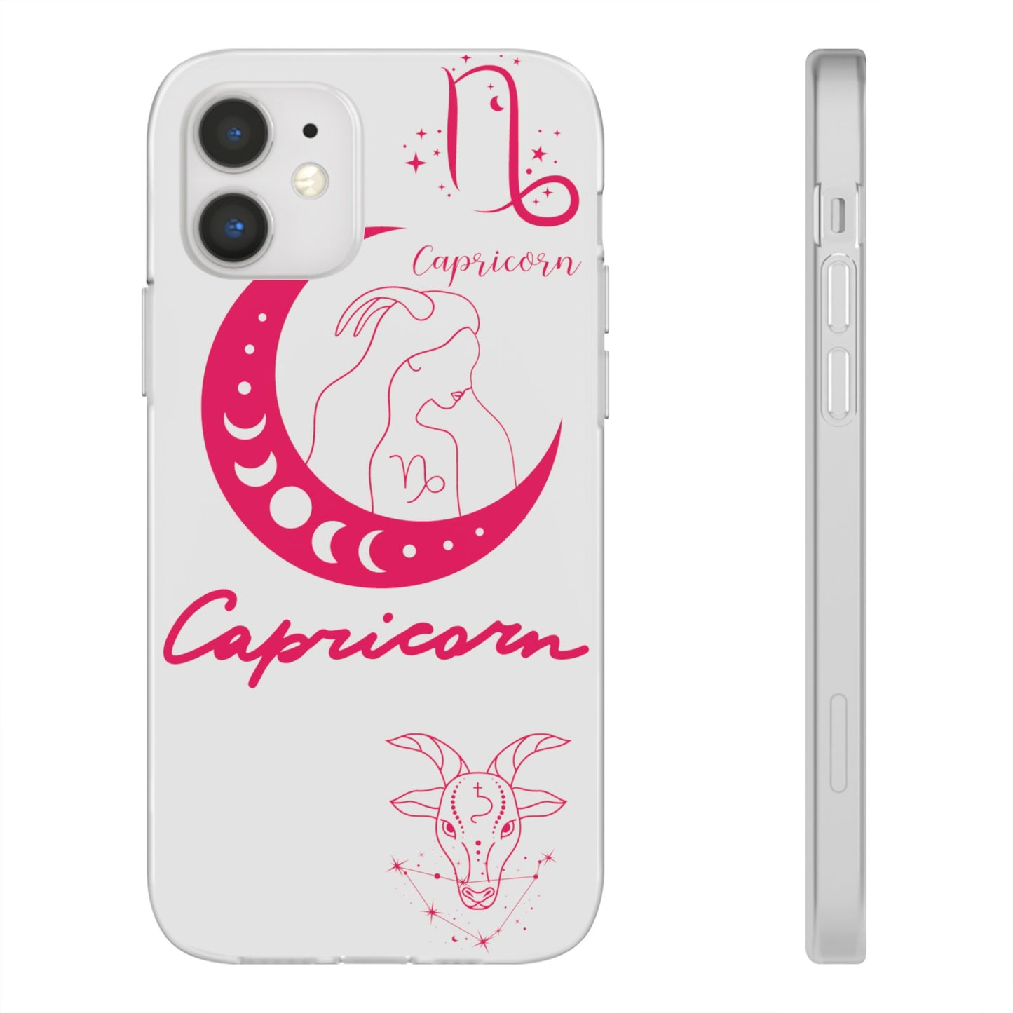 Capricorn Zodiac | Phone Cases | Clear