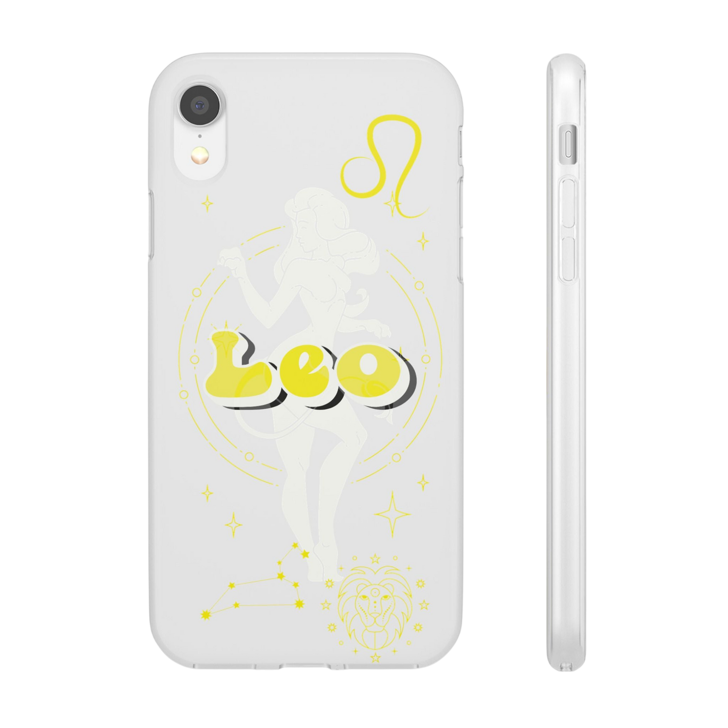 Leo Zodiac | Phone Cases | Clear - Phone Case - Totally Bri LLC