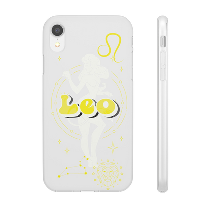 Leo Zodiac | Phone Cases | Clear - Phone Case - Totally Bri LLC